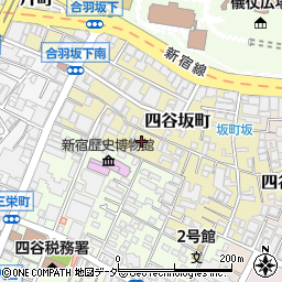 東京都新宿区四谷坂町4周辺の地図