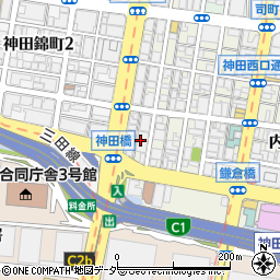 神田橋デンタルオフィス周辺の地図