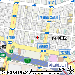 東京都千代田区内神田1丁目7周辺の地図