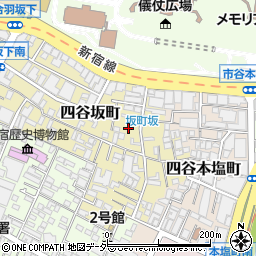 東京都新宿区四谷坂町7周辺の地図