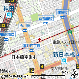 東京都千代田区鍛冶町1丁目10周辺の地図