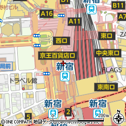 新宿さぼてん 本店小田急エース南館店周辺の地図