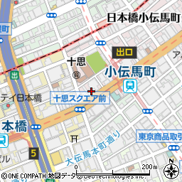 東京都中央区日本橋小伝馬町4周辺の地図