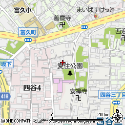 東京都新宿区愛住町12周辺の地図