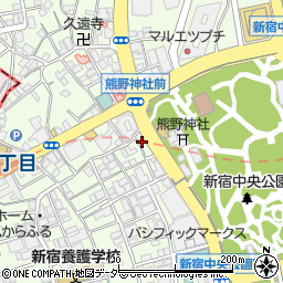 パルク西新宿周辺の地図