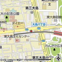 東京都江東区大島8丁目42-8周辺の地図