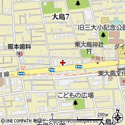 東京ベイ信用金庫大島支店周辺の地図