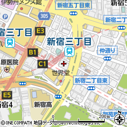 株式会社海老忠会館周辺の地図