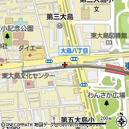 東京都江東区大島8丁目42-10周辺の地図