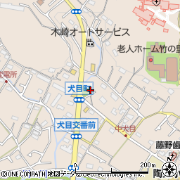 東京都八王子市犬目町1周辺の地図