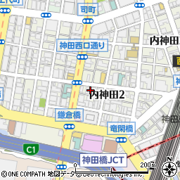 内神田クレストビル周辺の地図