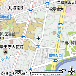 東京都千代田区三番町8-1周辺の地図