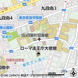 東京都千代田区三番町14-14周辺の地図