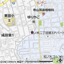 東田荘Ａ棟周辺の地図