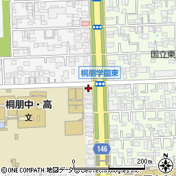 東京都国立市中3丁目1-9周辺の地図