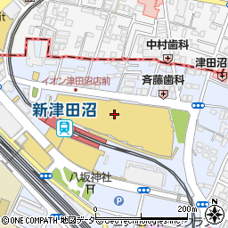 サーティワンアイスクリーム イオンモール津田沼店周辺の地図