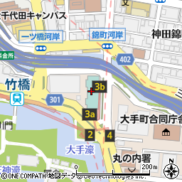 ＫＫＲホテル東京周辺の地図