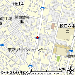 松江コミュニティ会館周辺の地図