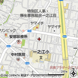 東京都江戸川区一之江周辺の地図