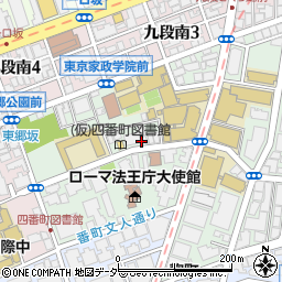 東京都千代田区三番町14-13周辺の地図