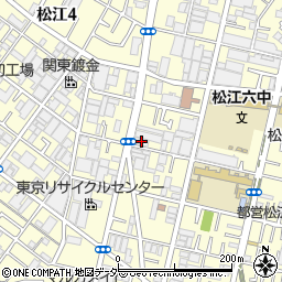 野口株式会社　東京工場周辺の地図