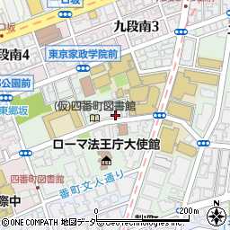 東京都千代田区三番町14-3周辺の地図