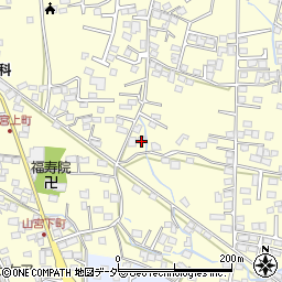 山梨県甲府市山宮町1053周辺の地図