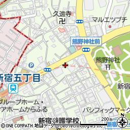 新宿内視鏡クリニック周辺の地図