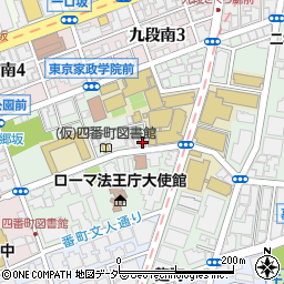 東京都千代田区三番町14-10周辺の地図