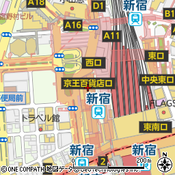 みずほ銀行京王新宿駅 ａｔｍ 新宿区 銀行 Atm の住所 地図 マピオン電話帳