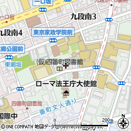 東京都千代田区三番町14周辺の地図