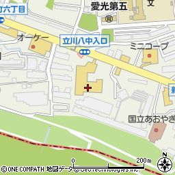 東京スバル株式会社　立川中古車センター周辺の地図
