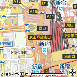 三井住友信託銀行新宿西口支店 ＡＴＭ周辺の地図