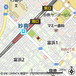 マツモトキヨシ富浜店周辺の地図