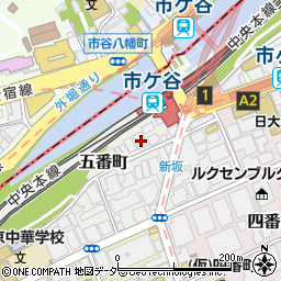 東京都千代田区五番町2-6周辺の地図