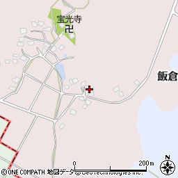 千葉県匝瑳市貝塚1241周辺の地図