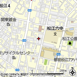 株式会社亀の井　亀井堂・本家・東京工場周辺の地図