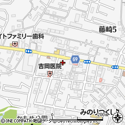 ミニストップ藤崎６丁目店周辺の地図