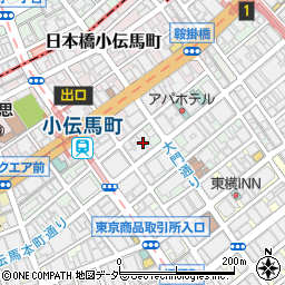 東京都中央区日本橋大伝馬町9周辺の地図