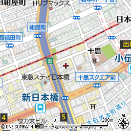 東京都中央区日本橋本町4丁目11-5周辺の地図