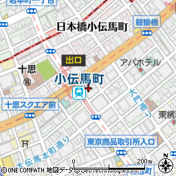 東京都中央区日本橋小伝馬町12周辺の地図