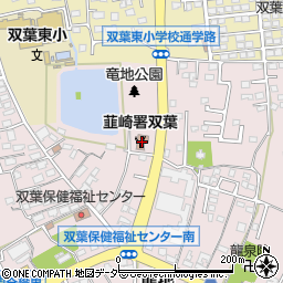 韮崎消防署双葉分署周辺の地図