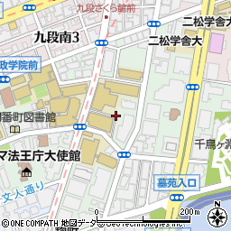 東京都千代田区三番町8周辺の地図