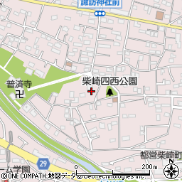 東京都立川市柴崎町4丁目19周辺の地図