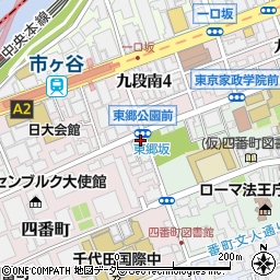 東京都千代田区四番町8-22周辺の地図