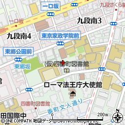 東京都千代田区三番町12-7周辺の地図