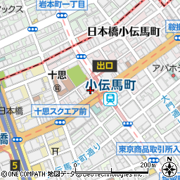 東京都中央区日本橋小伝馬町3周辺の地図