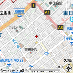 東京都中央区日本橋大伝馬町17周辺の地図