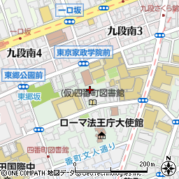 東京都千代田区三番町12-12周辺の地図