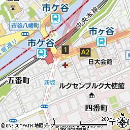 東京都千代田区五番町1周辺の地図